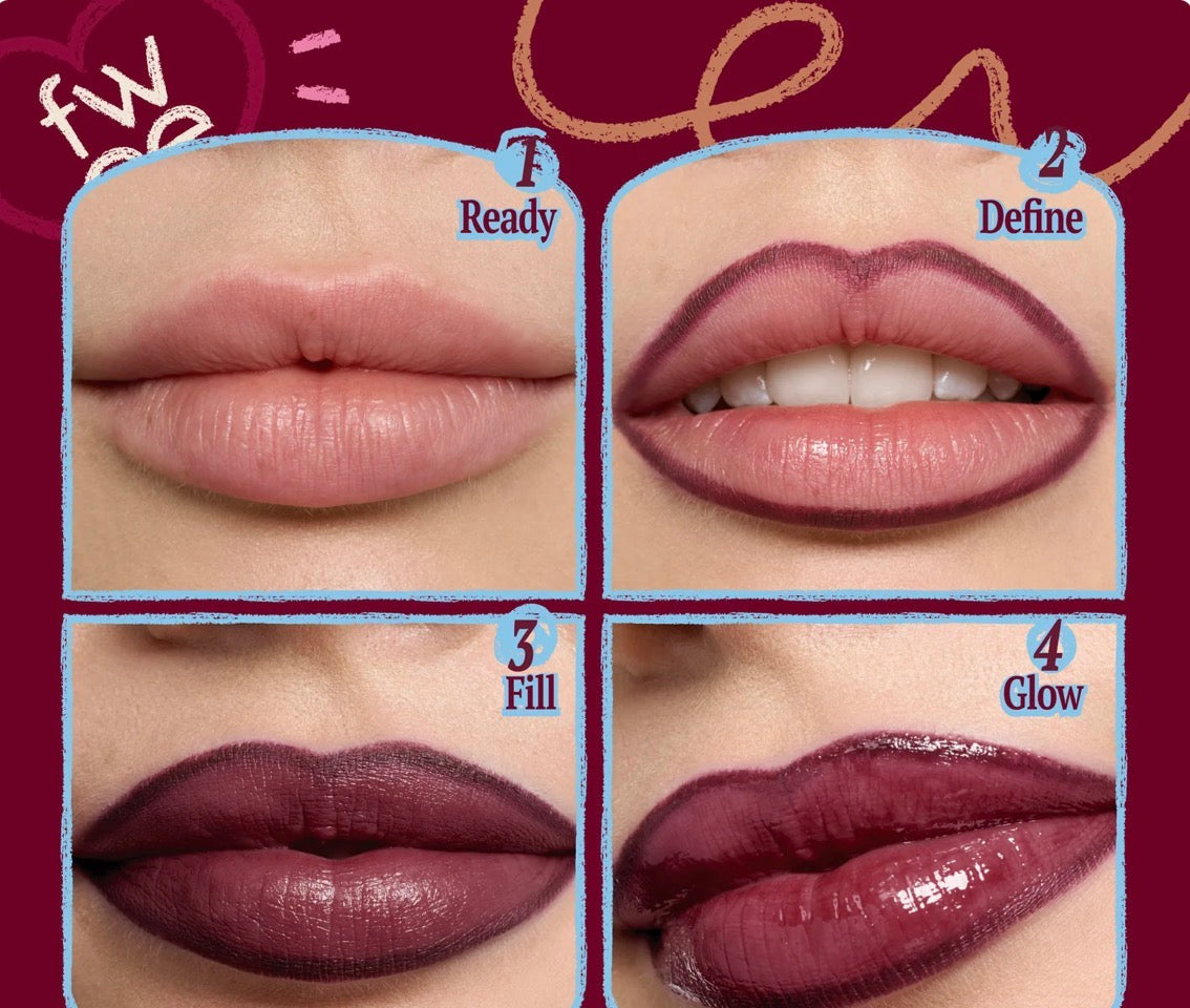 Long Lasting Dual Coloring Stick Lip + Liner