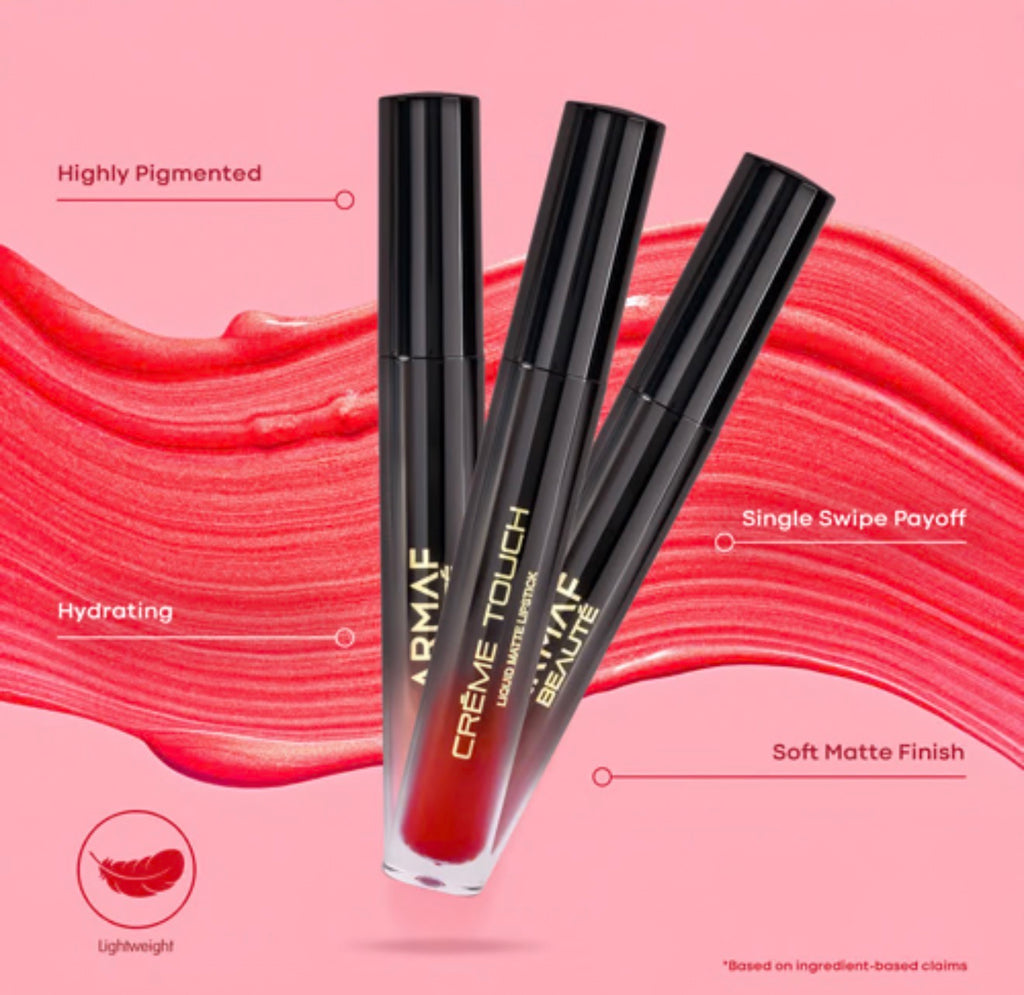 Armaf Beauté Créme Touch Liquid matte lipstick